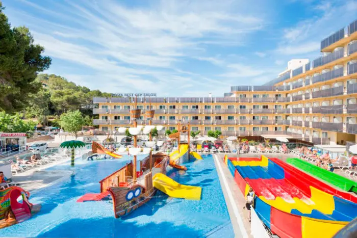 Hotel con toboganes Best Cap Salou, en Salou, Tarragona